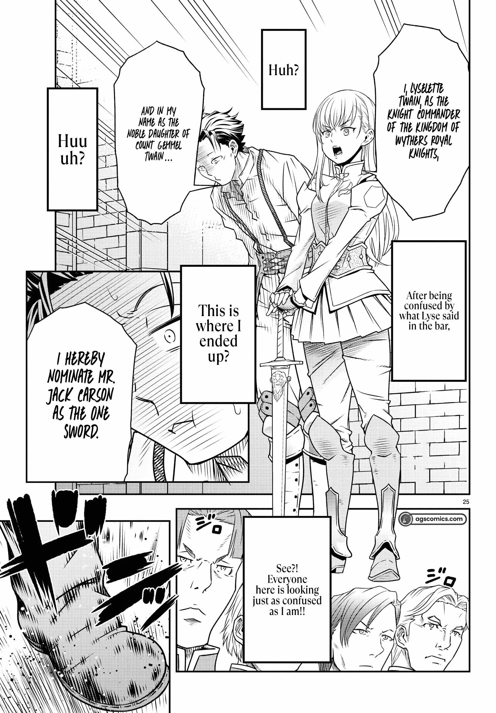 The Middle-aged Deliveryman Becomes an Invincible Swordsman as a Side Job Chapter 1 24